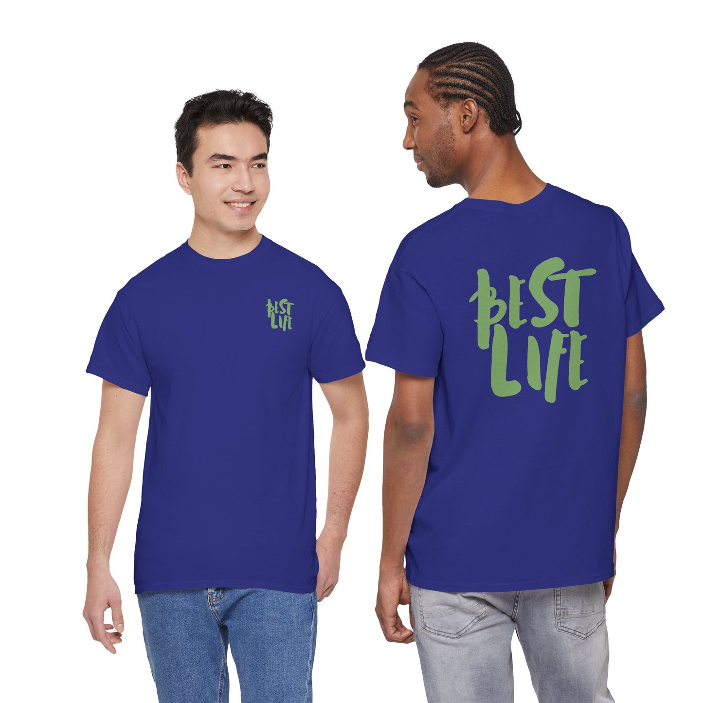 BEST LIFE Unisex Heavy Cotton Tee