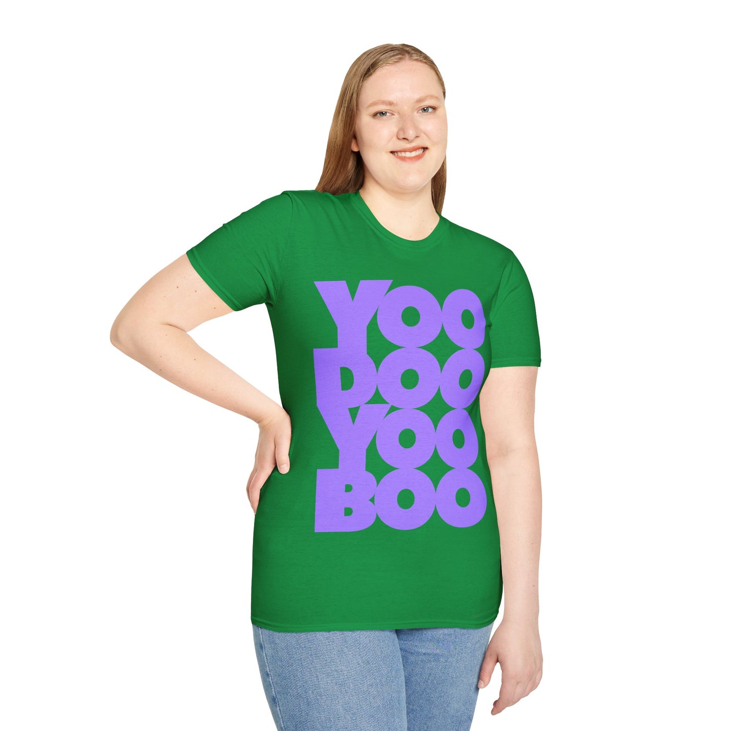 YOO DOO YOO BOO! Unisex Softstyle 100% Cotton T-Shirt