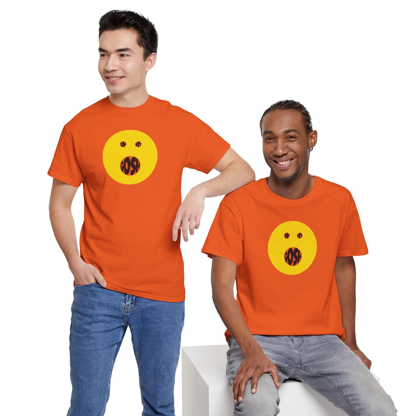 OH MY GOSH Unisex Heavy Cotton Tee