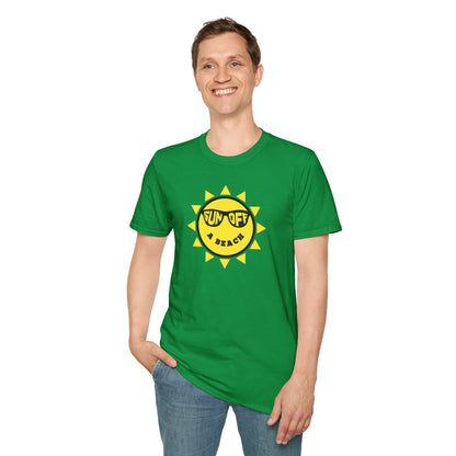 SUN OFF A BEACH Unisex Softstyle 100% Cotton T-Shirt