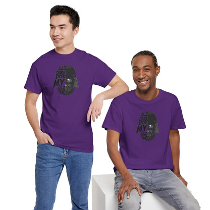HELLO DARKSIDE MY OLD FRIEND Unisex Heavy Cotton Tee