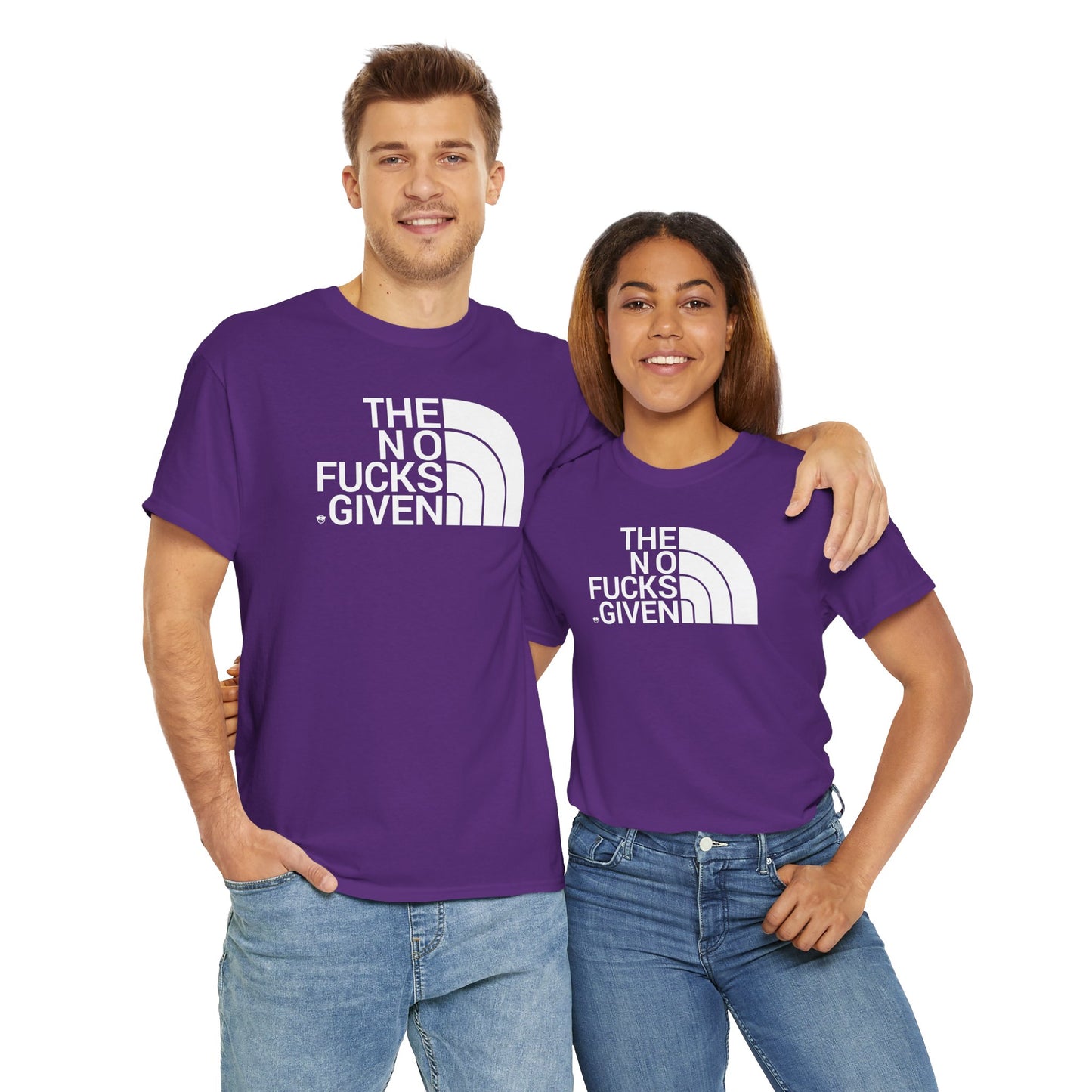 THE NO FUCKS GIVEN Unisex Heavy Cotton Tee