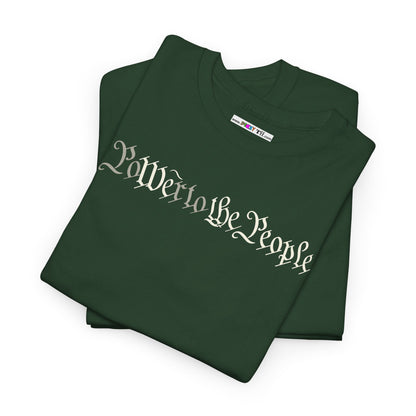 poWEr to THE PEOPLE Unisex Heavy Cotton Tee