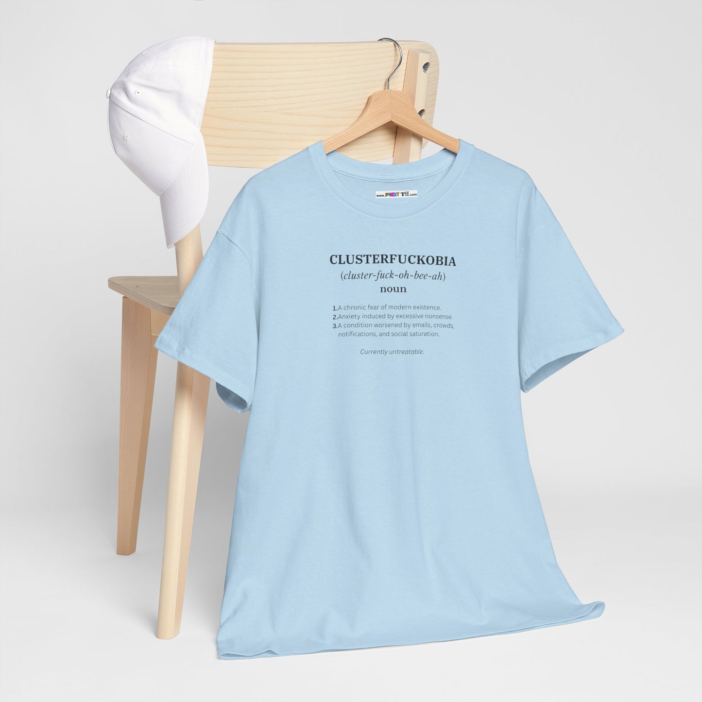 CLUSTERFUCKOBIA Unisex Heavy Cotton Tee