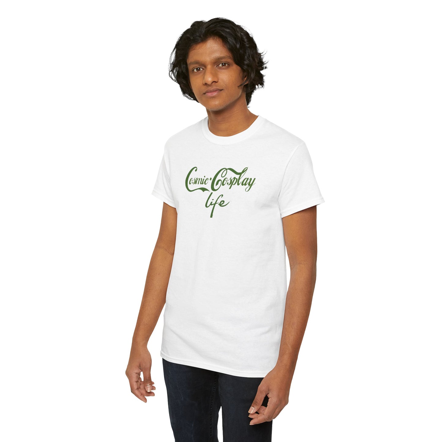 Cosmic Cosplay Life Unisex Heavy Cotton Tee