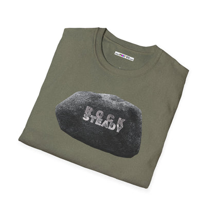 ROCK steady Unisex Softstyle 100% Cotton T-Shirt