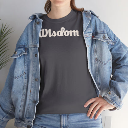 Wisdom Unisex Heavy Cotton Tee