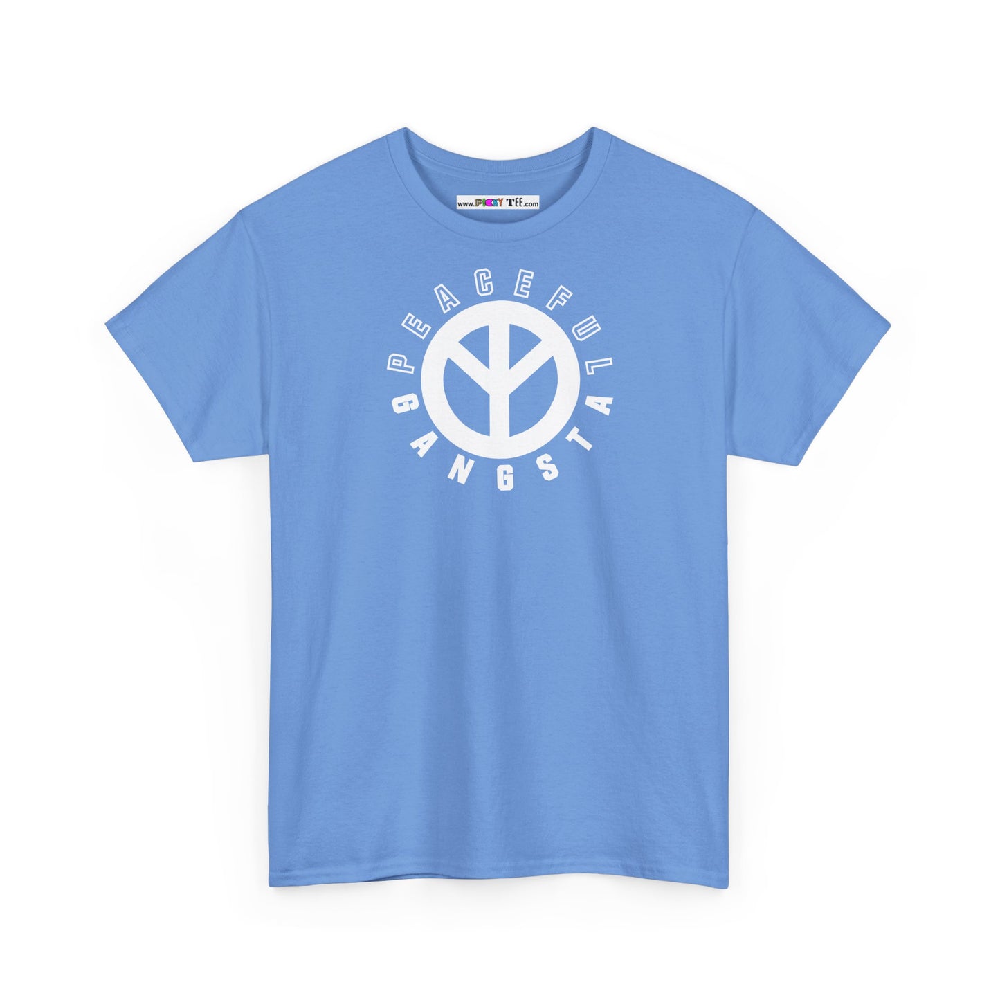 PEACEFUL GANGSTA Unisex Heavy Cotton Tee
