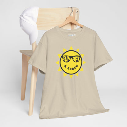 SUN OFF A BEACH Unisex Heavy Cotton Tee