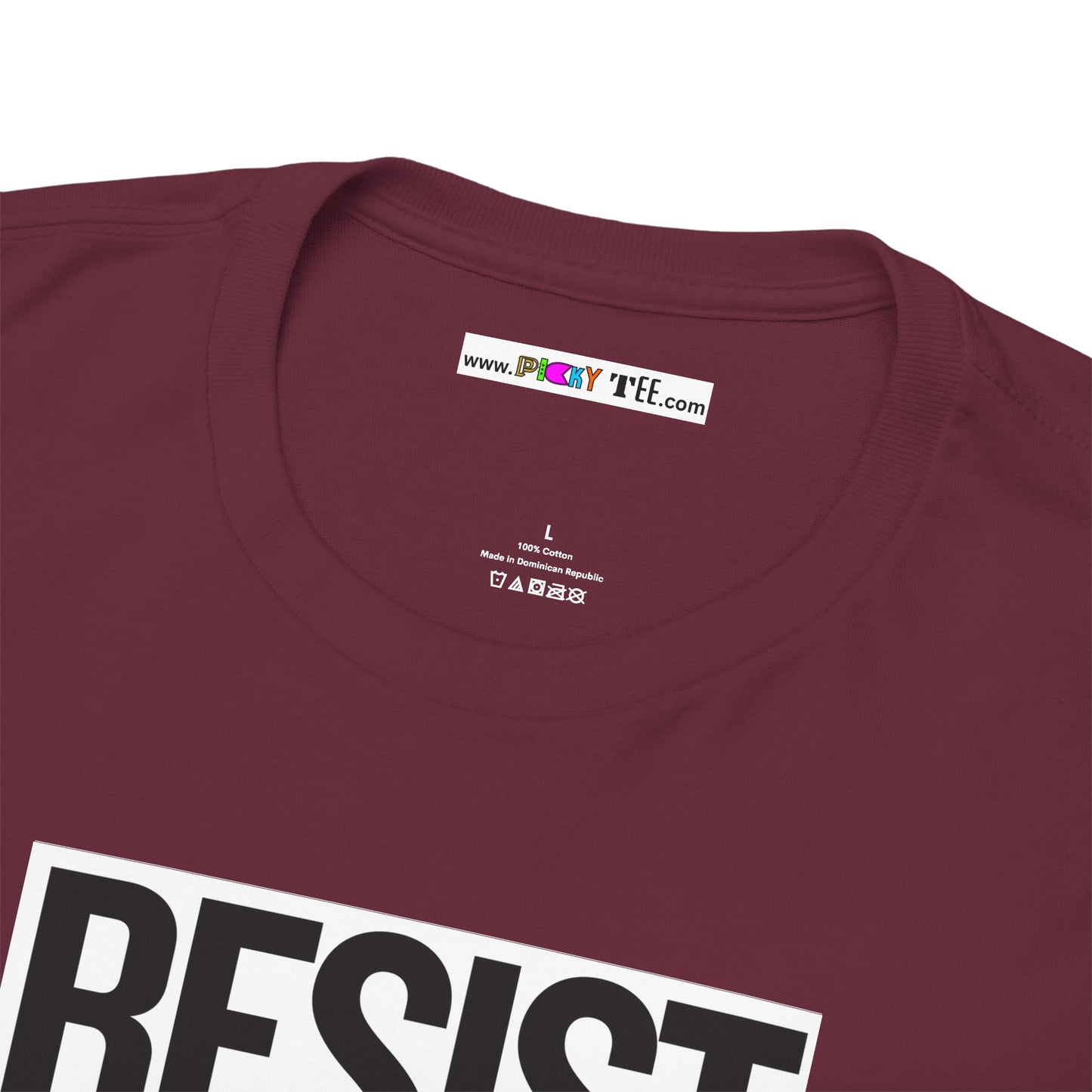 RESIST STANCE UNITED Unisex Heavy Cotton Tee