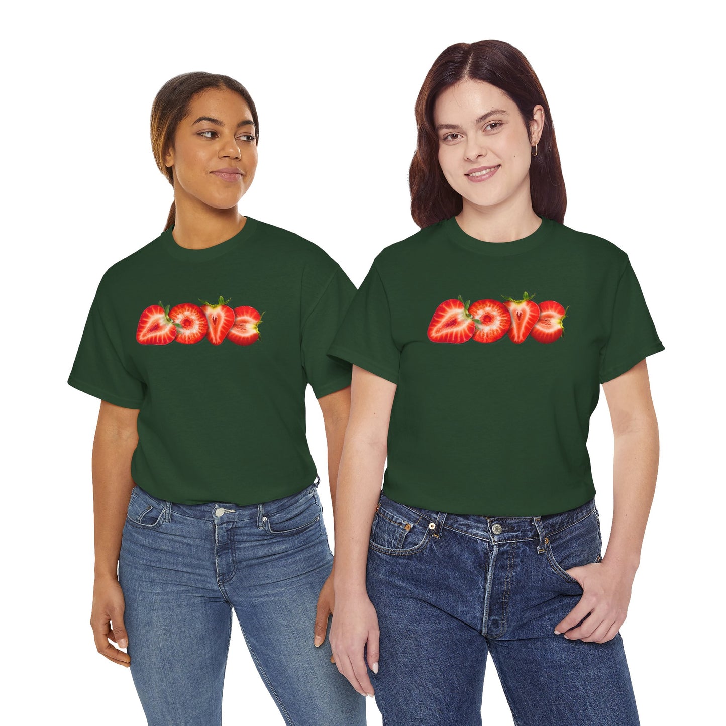 BERRY MUCH LOVE Unisex Heavy Cotton Tee