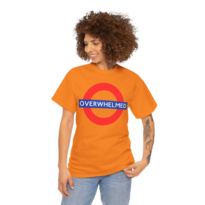 OVERWHELMED Unisex Heavy Cotton Tee