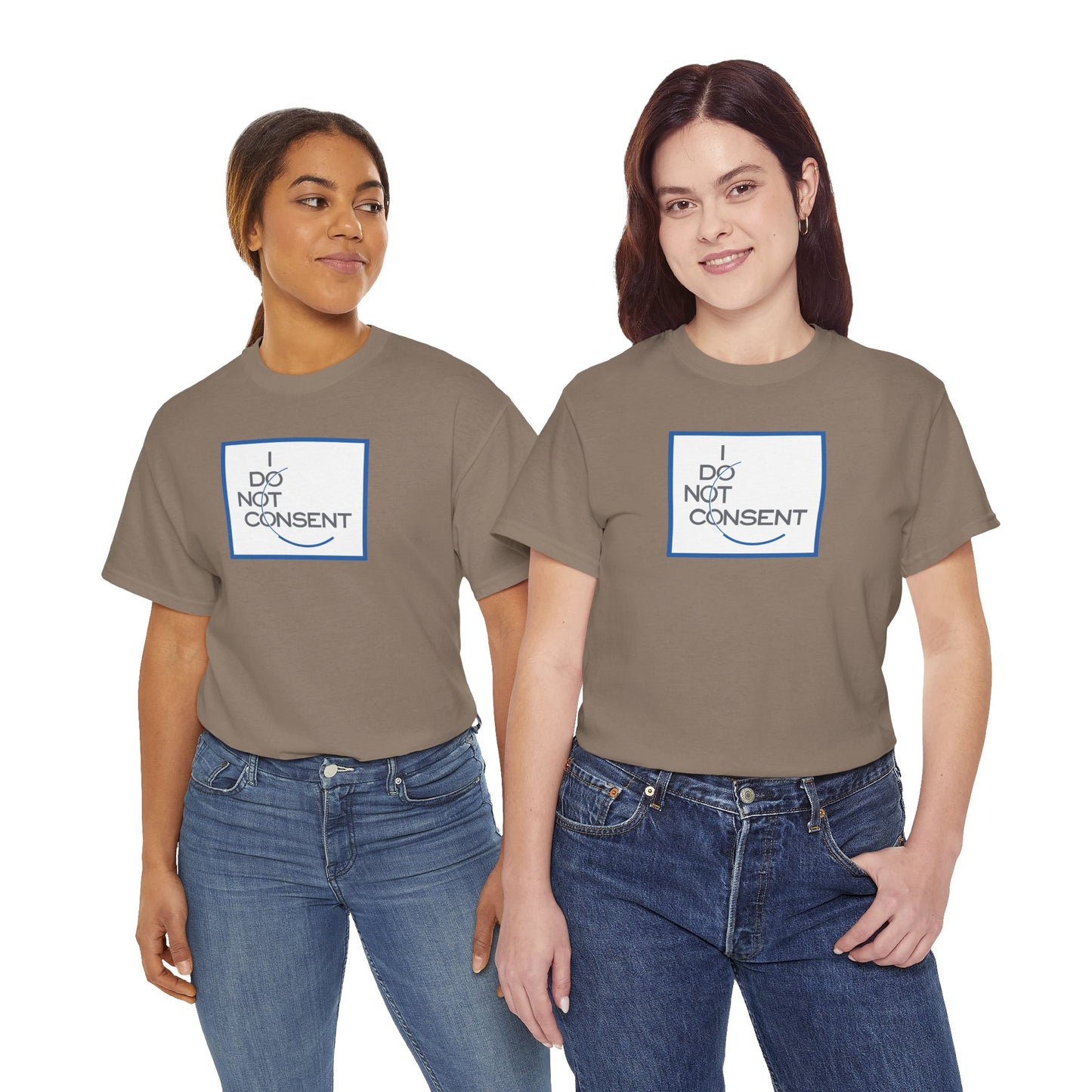 I DO NOT CONSENT Unisex Heavy Cotton Tee