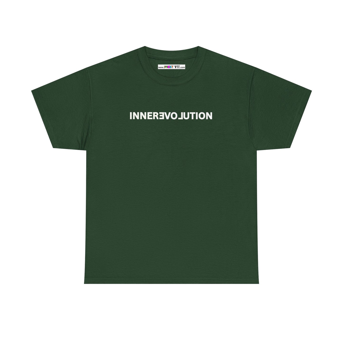 INNERƎVO⅃UTION Unisex Heavy Cotton Tee