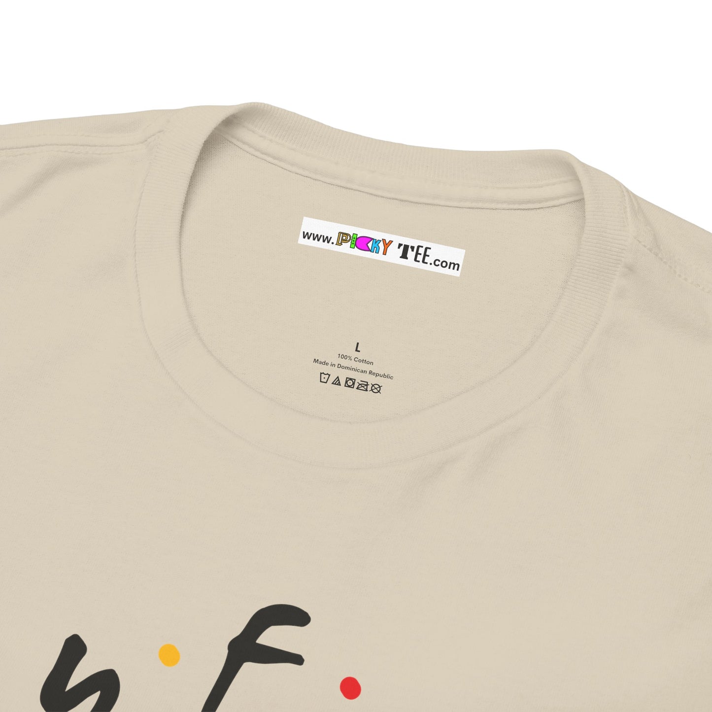 CIRCLE OF FRIENDS Unisex Heavy Cotton Tee
