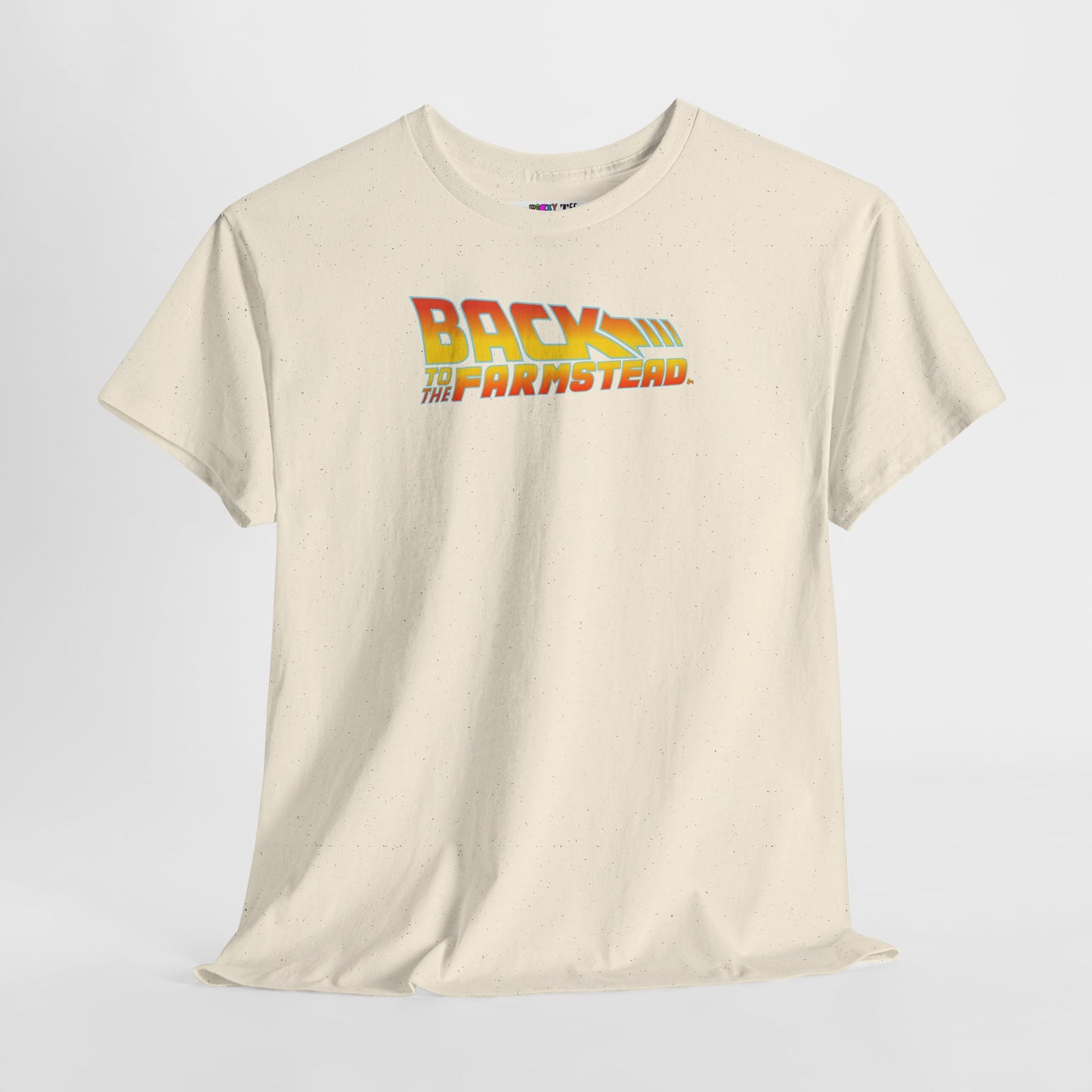 BACK TO THE FARMSTEAD Unisex Heavy Cotton Tee