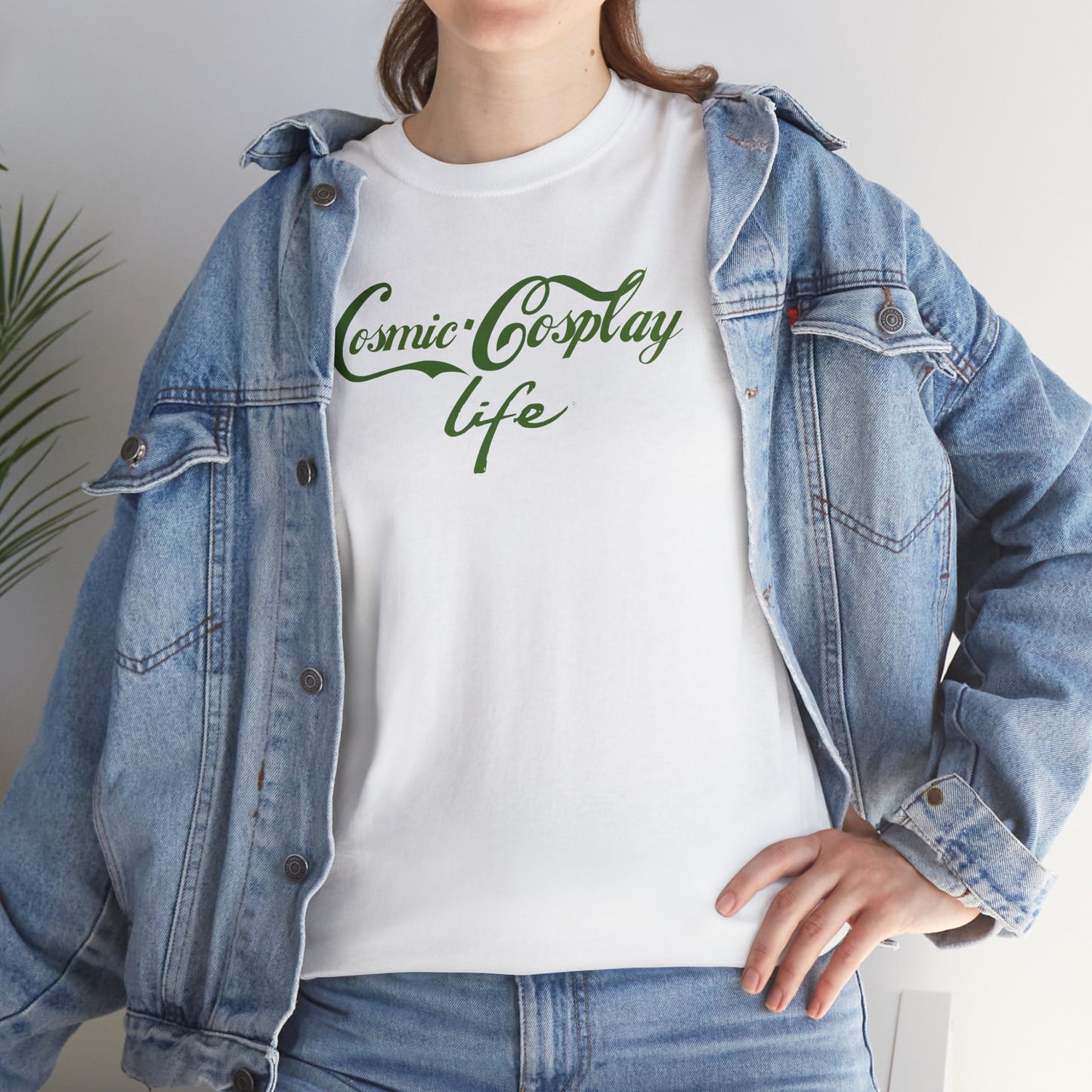 Cosmic Cosplay Life Unisex Heavy Cotton Tee