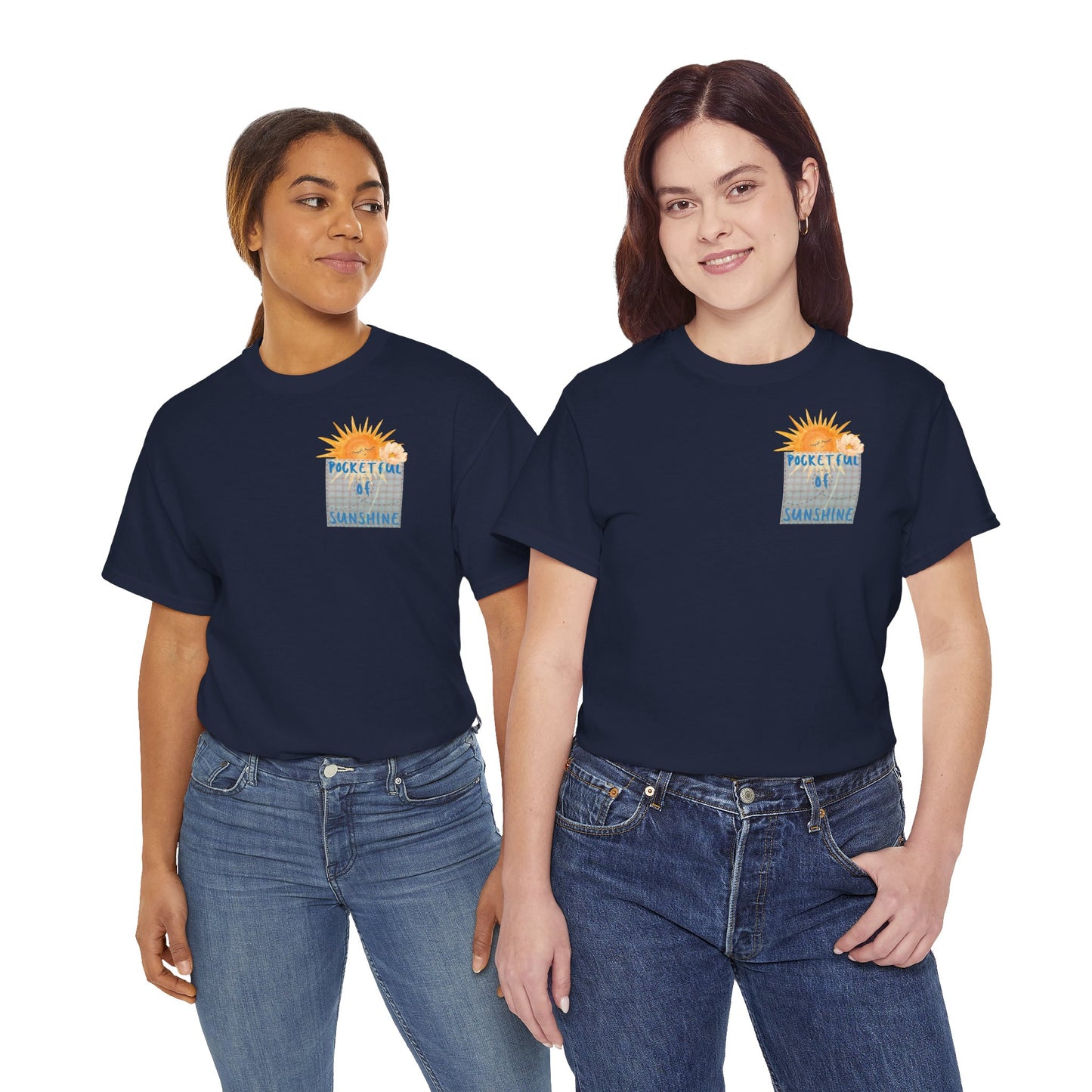 POCKETFUL OF SUNSHINE Unisex Heavy Cotton Tee