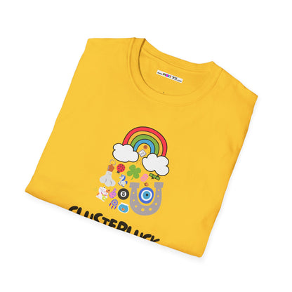 CLUSTERLUCK Unisex Softstyle 100% Cotton T-Shirt