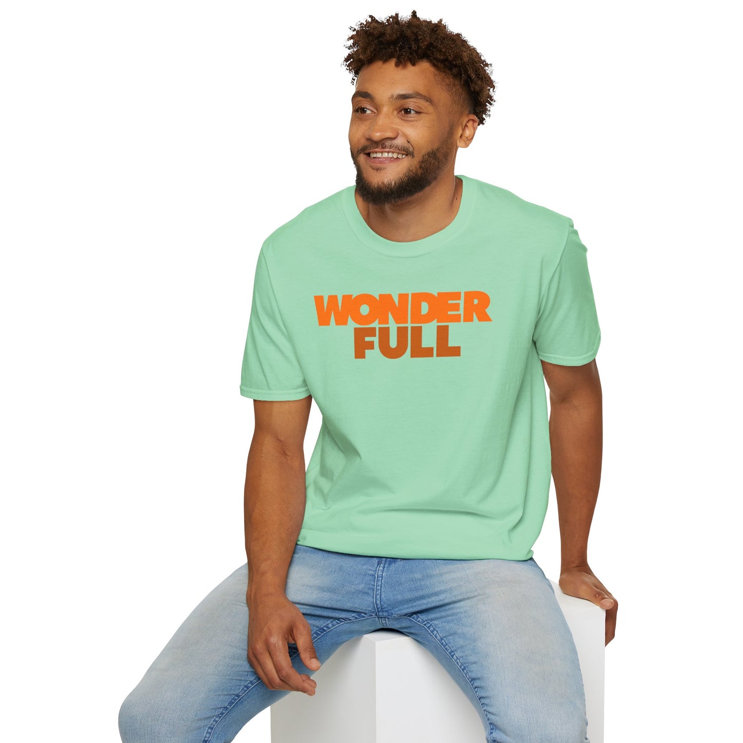 WONDER FULL Unisex Softstyle 100% Cotton T-Shirt