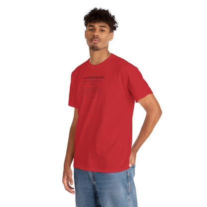 CLUSTERFUCKOBIA Unisex Heavy Cotton Tee