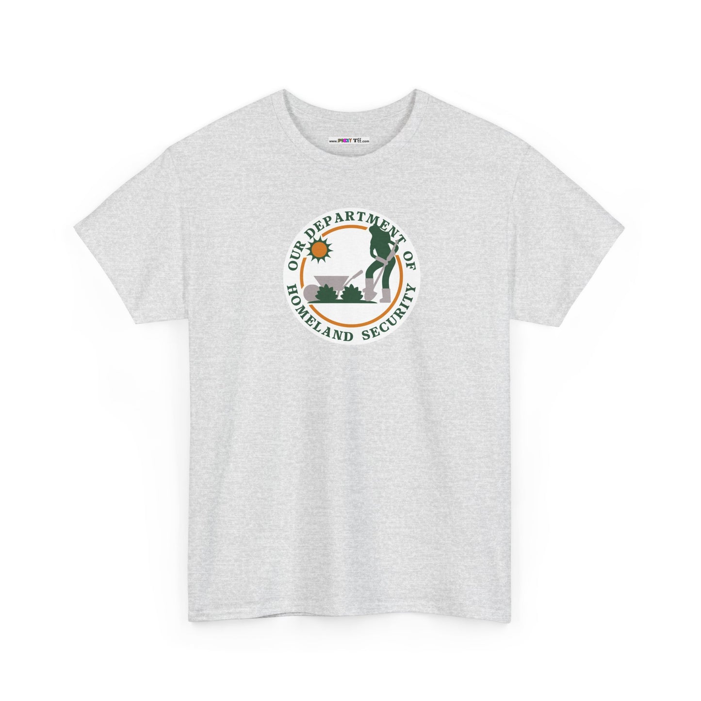 HOMELAND SECURITY (OUR DEPARTMENT OF) Unisex Heavy Cotton Tee