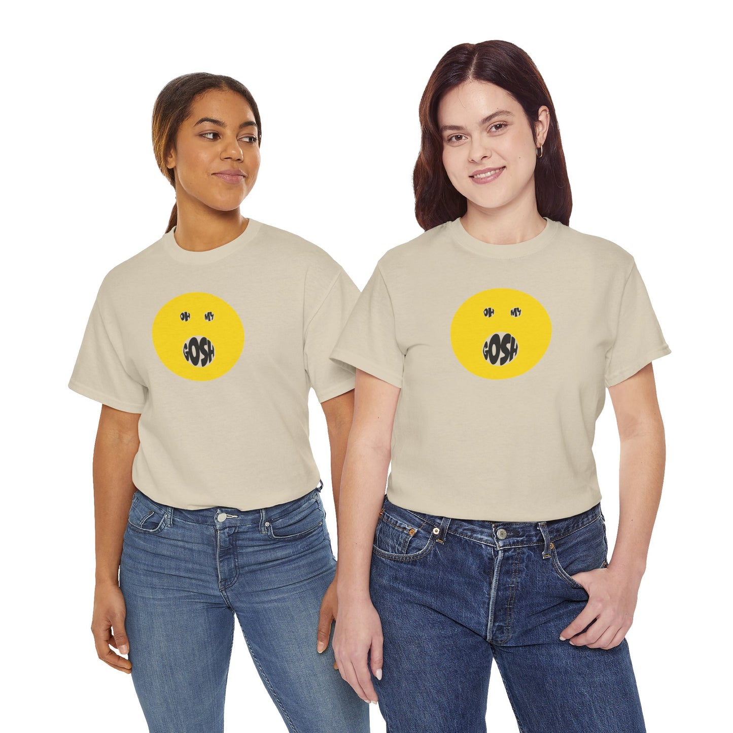 OH MY GOSH Unisex Heavy Cotton Tee