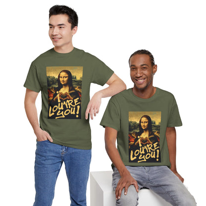 I LOUVRE YOU! Unisex Heavy Cotton Tee