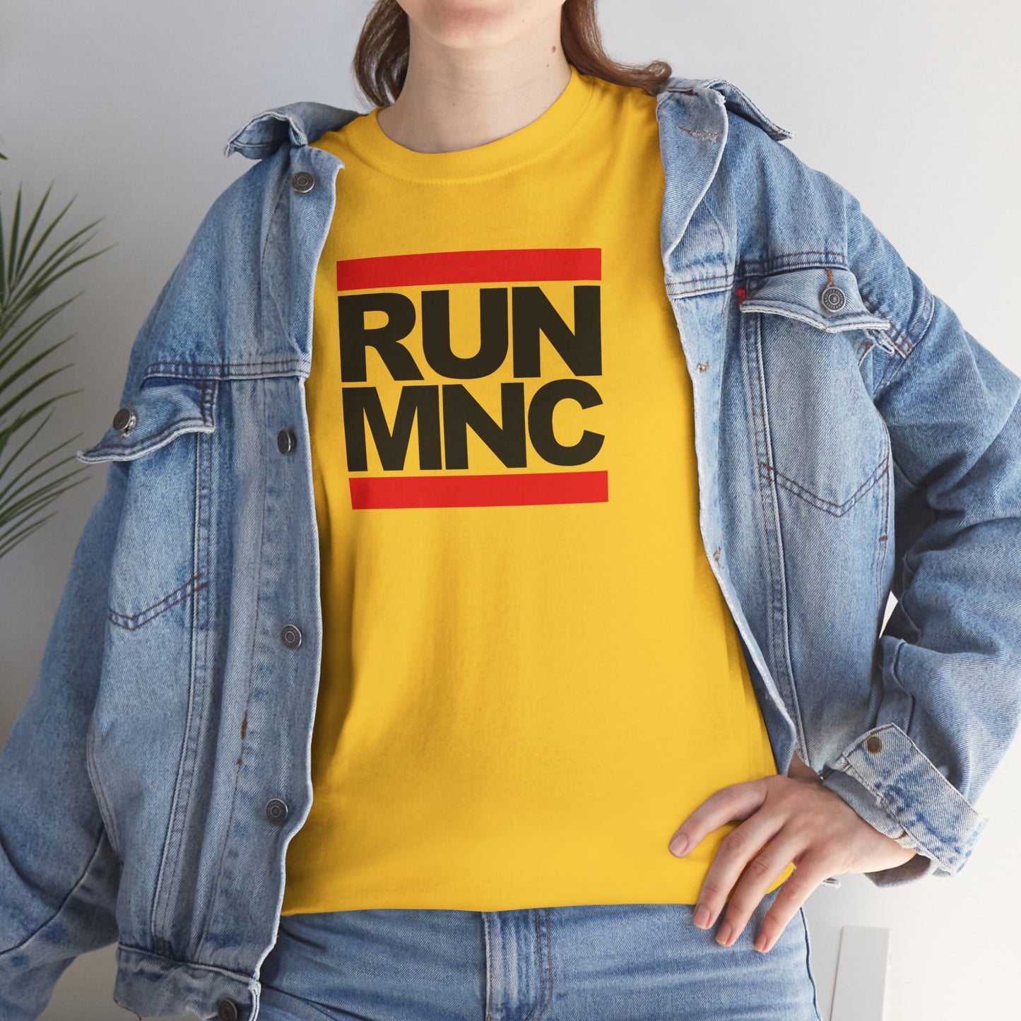 RUNMNC Unisex Heavy Cotton Tee