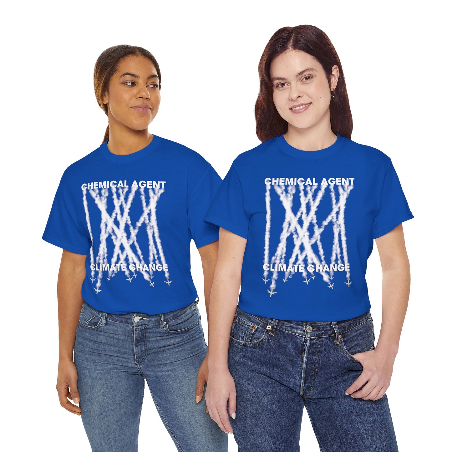 CHEMICAL AGENT/CLIMATE CHANGE Unisex Heavy Cotton Tee