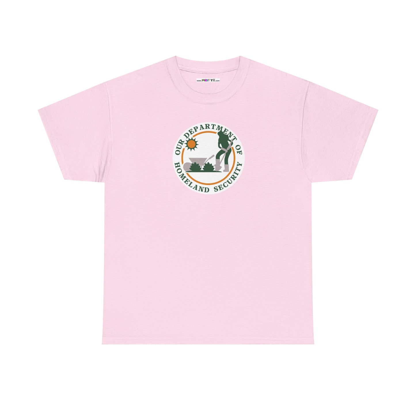 HOMELAND SECURITY (OUR DEPARTMENT OF) Unisex Heavy Cotton Tee