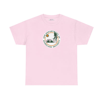 HOMELAND SECURITY (OUR DEPARTMENT OF) Unisex Heavy Cotton Tee