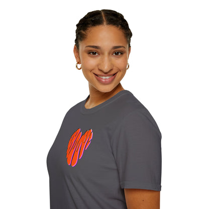 GROOVE is in THE HEART Unisex Softstyle 100% Cotton T-Shirt