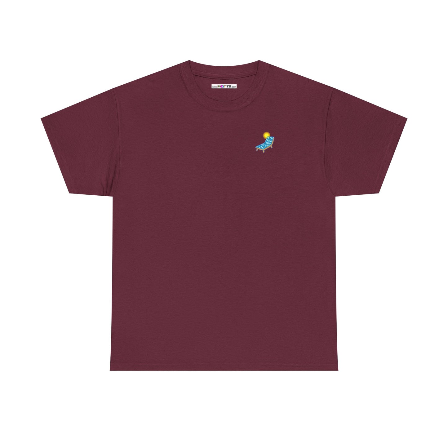 ON THE CHAISE LONGUE ALL DAY LONG Heavy Cotton Tee