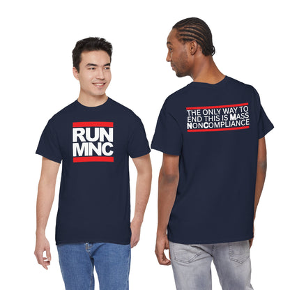 RUNMNC Unisex Heavy Cotton Tee