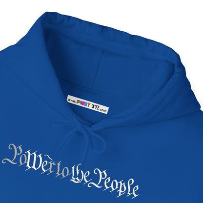poWEr to THE PEOPLE Unisex Heavy Blend™ Hooded Sweatshirt