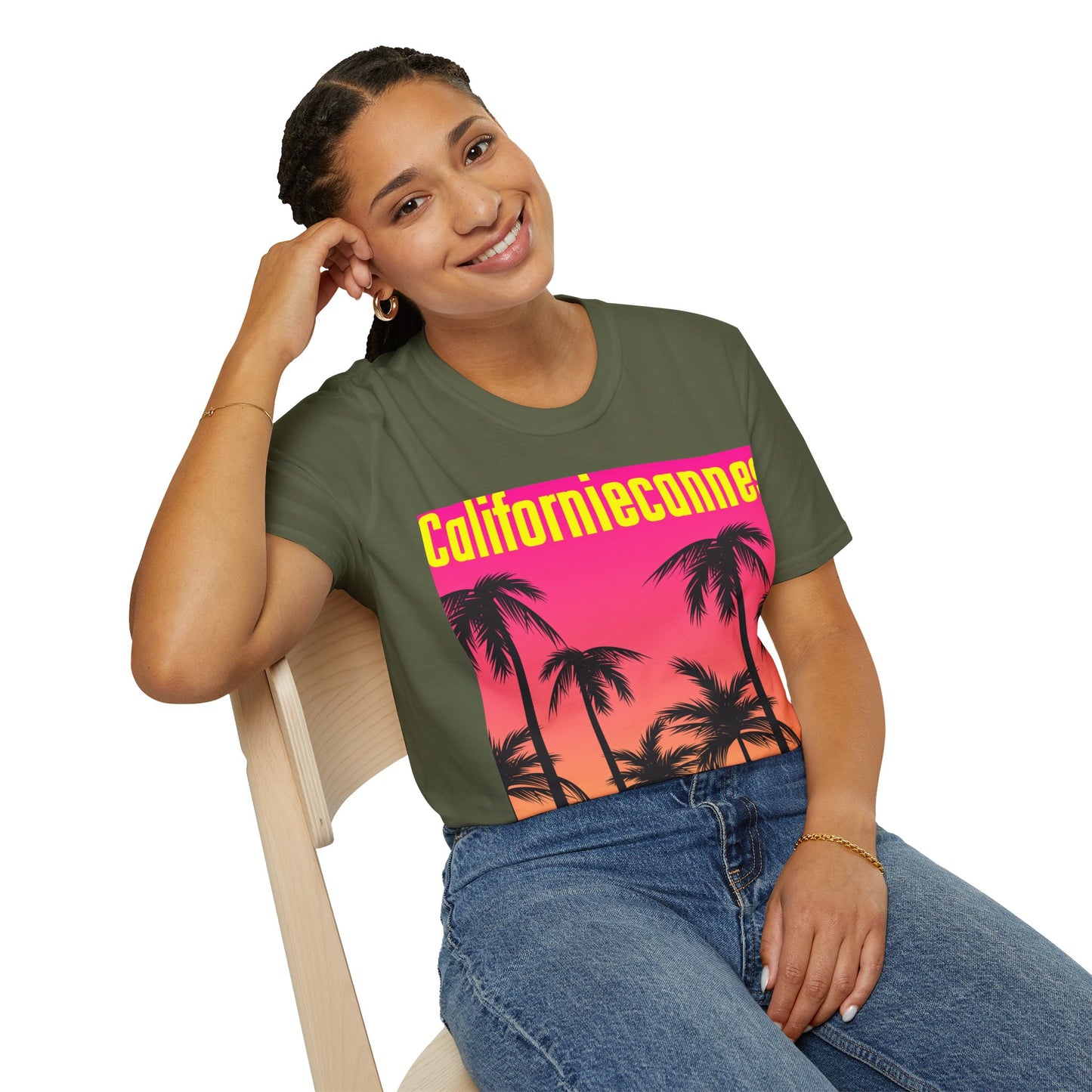 Californiecannes Unisex Softstyle 100% Cotton T-Shirt