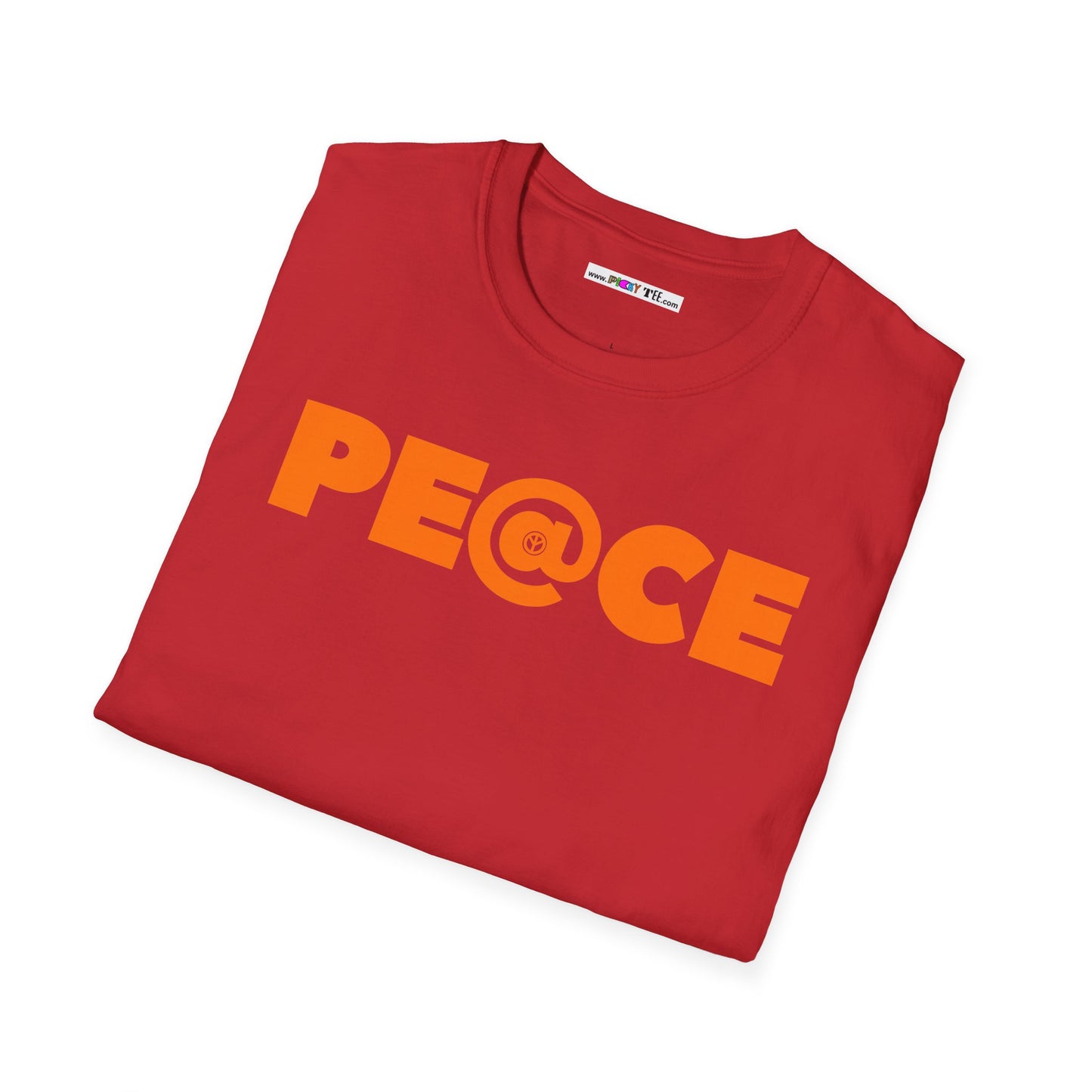 AT PEACE Unisex Softstyle 100% Cotton T-Shirt