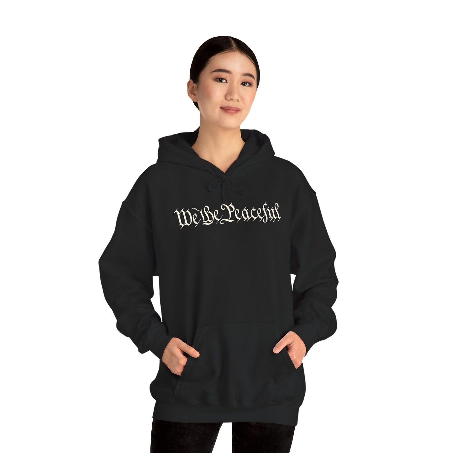 WE THE PEACEFUL Unisex Heavy Blend™ Hooded Sweatshirt