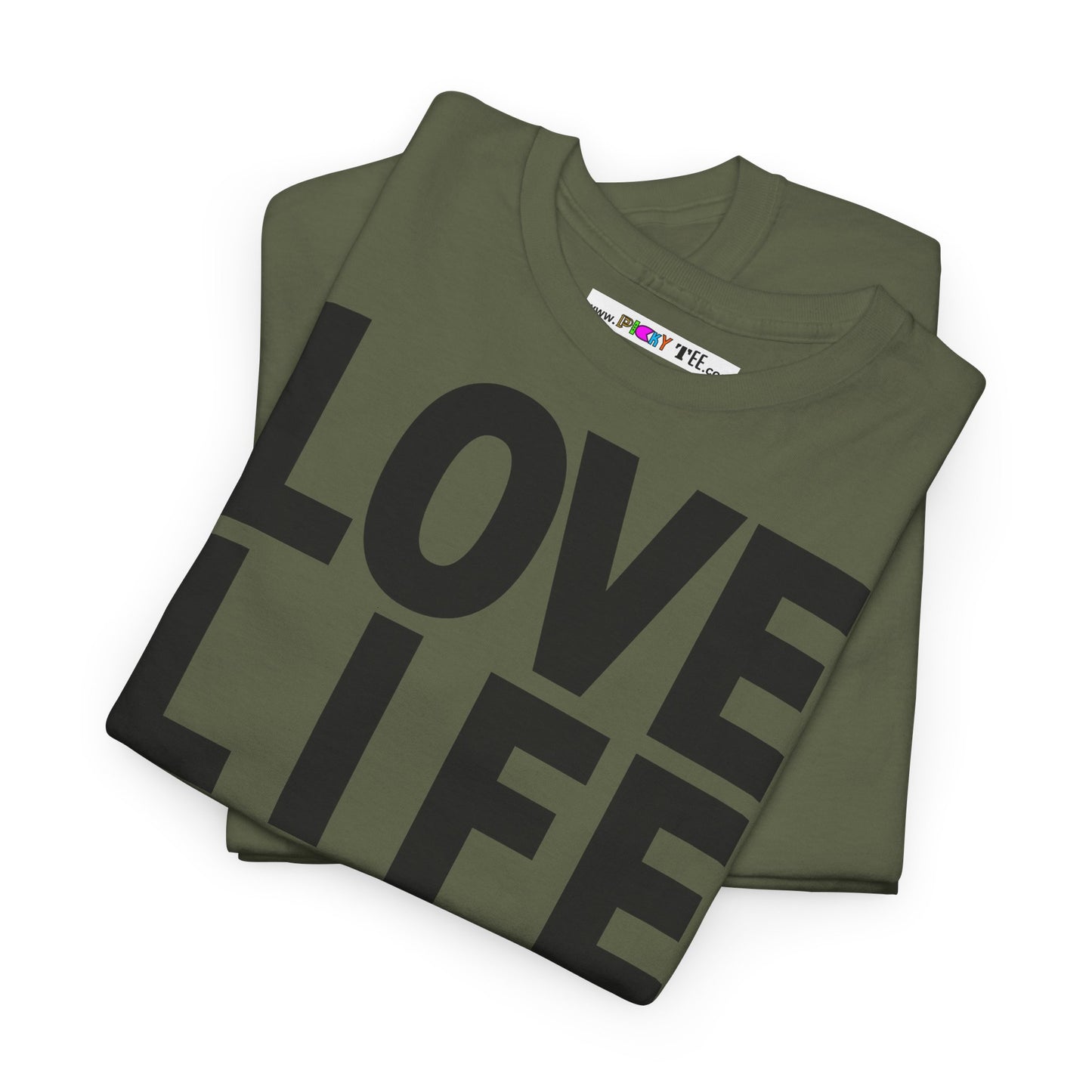 LOVE LIFE Unisex Heavy Cotton Tee