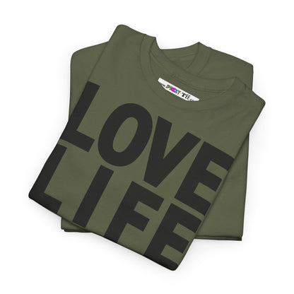 LOVE LIFE Unisex Heavy Cotton Tee