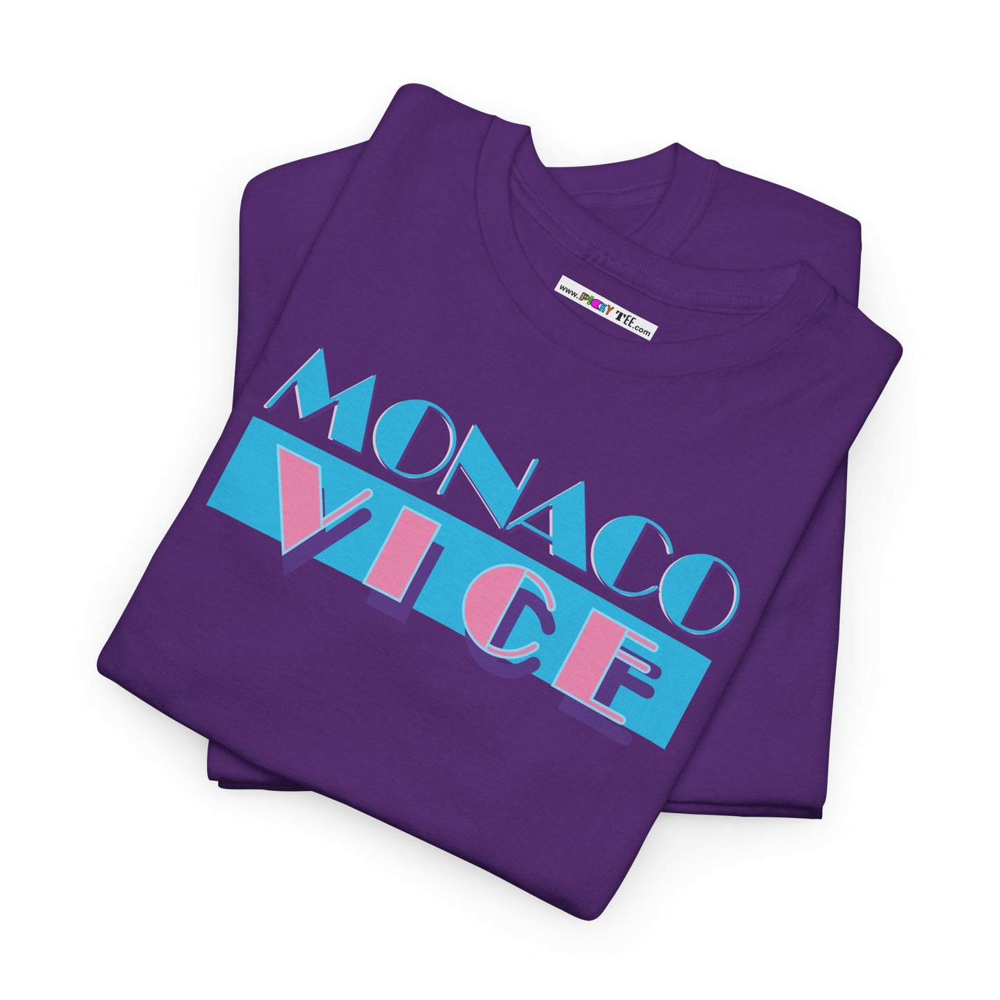 MONACO VICE Unisex Heavy Cotton Tee