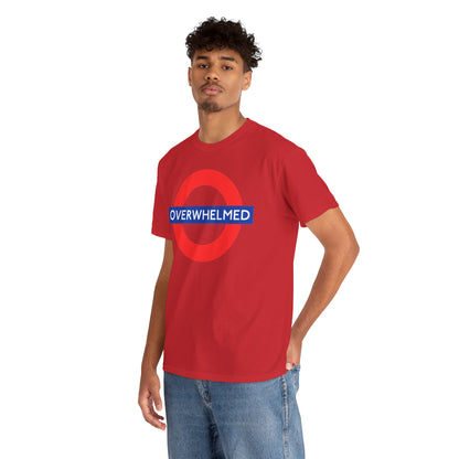 OVERWHELMED Unisex Heavy Cotton Tee
