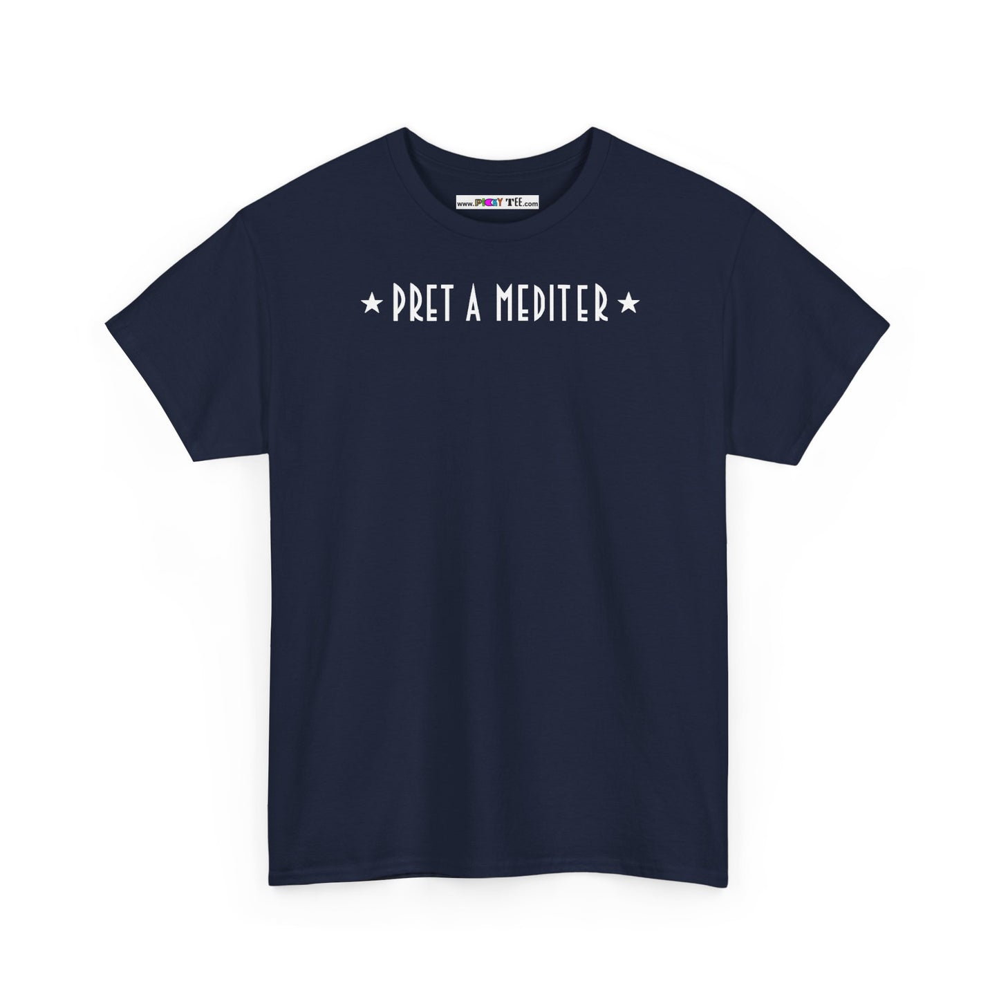 * PRET A MEDITER * Unisex Heavy Cotton Tee