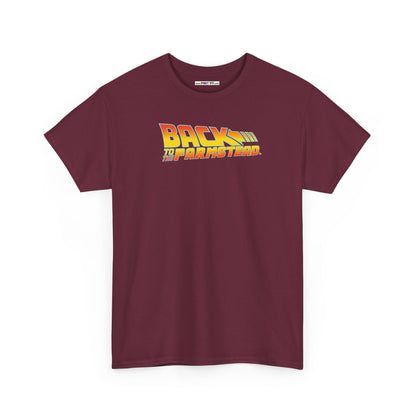 BACK TO THE FARMSTEAD Unisex Heavy Cotton Tee