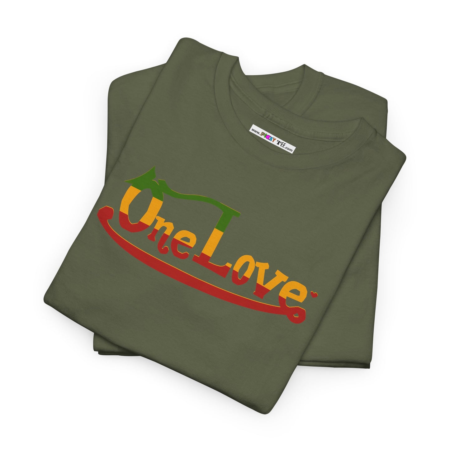 One Love Unisex Heavy Cotton Tee