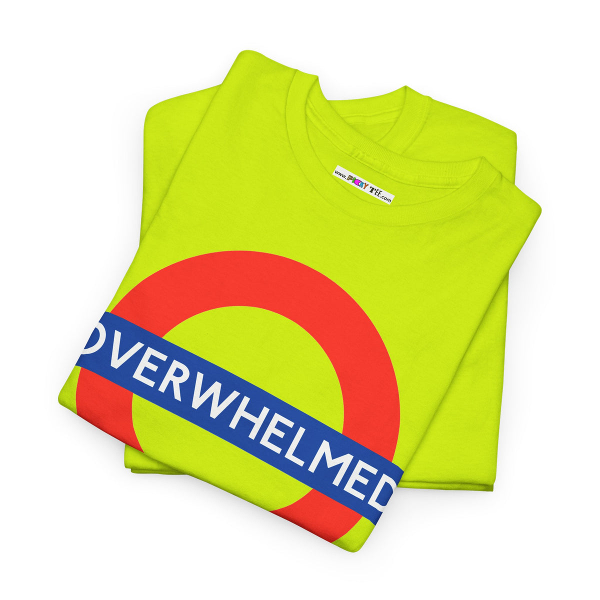 OVERWHELMED Unisex Heavy Cotton Tee