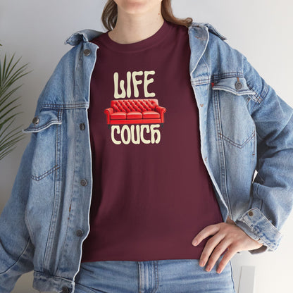 LIFE COUCH Unisex Heavy Cotton Tee