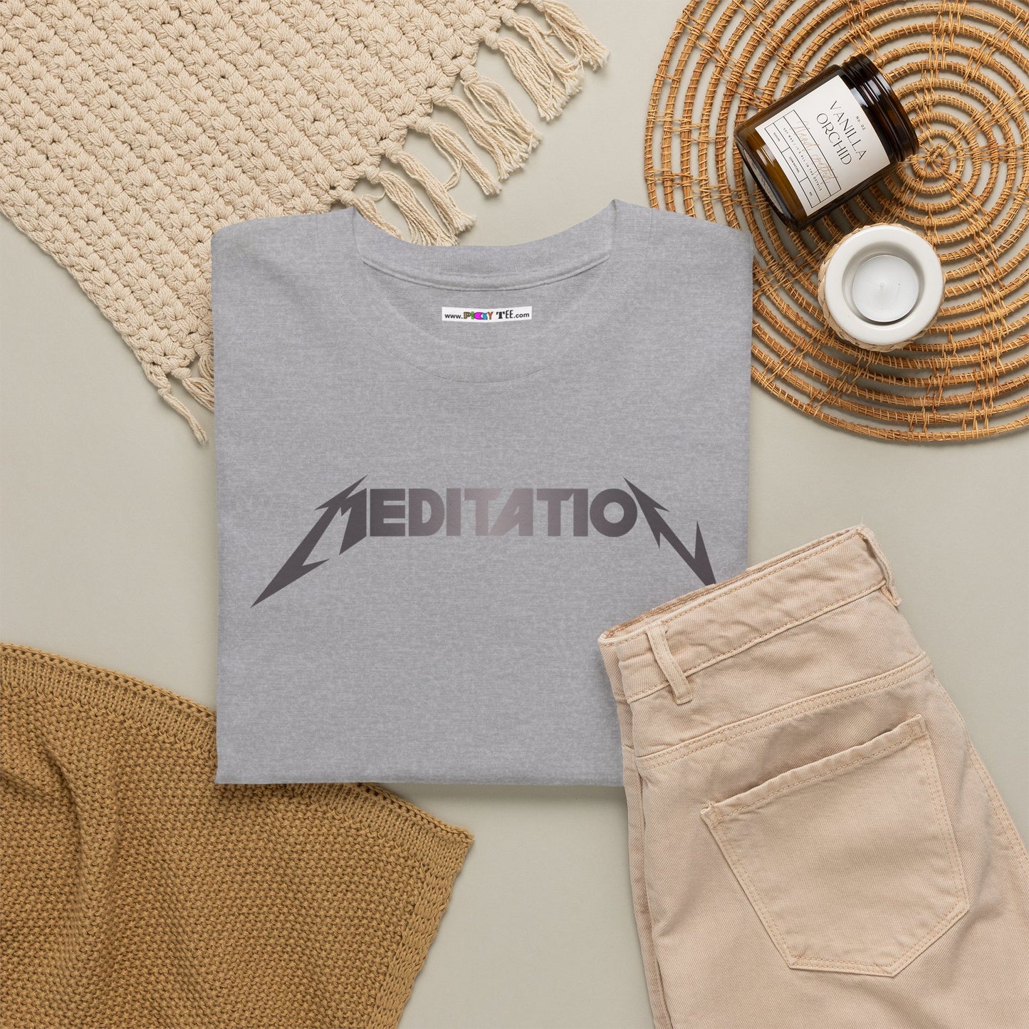 MeditatioN Unisex Heavy Cotton Tee