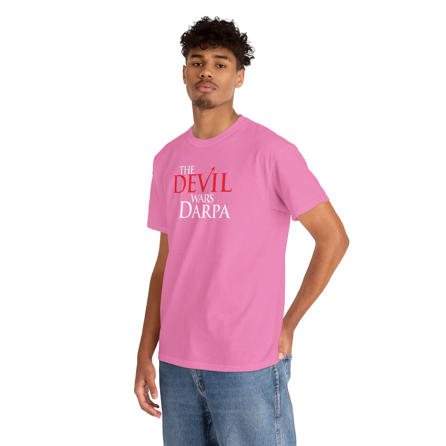THE DEVIL WARS DARPA Unisex Heavy Cotton Tee